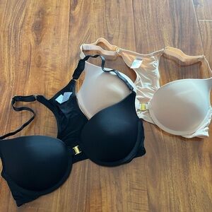Elegant Women's Intimates Set - Black and Cream